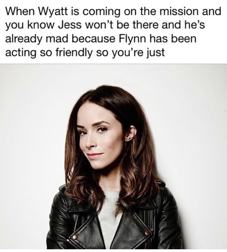 iFangirlLots's tweet photo. These memes tho! 😂🤣🙌 Daily #renewtimeless post! Repost from snitchesk12 on IG; best #timelessmemes everrr! #timeless #clockblockers #lyatt #riya #wyattlogan #lucypreston #rufuscarlin #jiya #connormason #garciaflynn #denisechristopher #nbctimeless #renew #nbc @nbc @nbctimeless https://t.co/himpEpy8xC