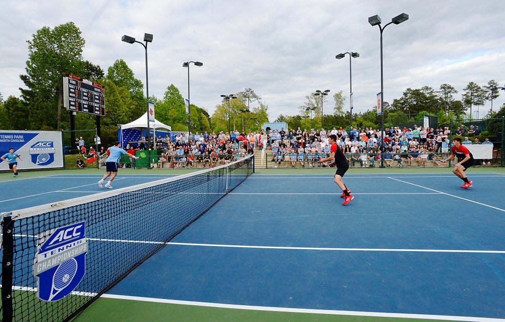 ACCTennis's tweet photo. 📈👀🚨
Last year’s #ACCTEN attendance record: 1,853
This year’s final weekly attendance: 3,831 - a tournament record!!!
Thank you @TownofCary & Cary Tennis Park for an awesome week! https://t.co/Df5NNymiF7
