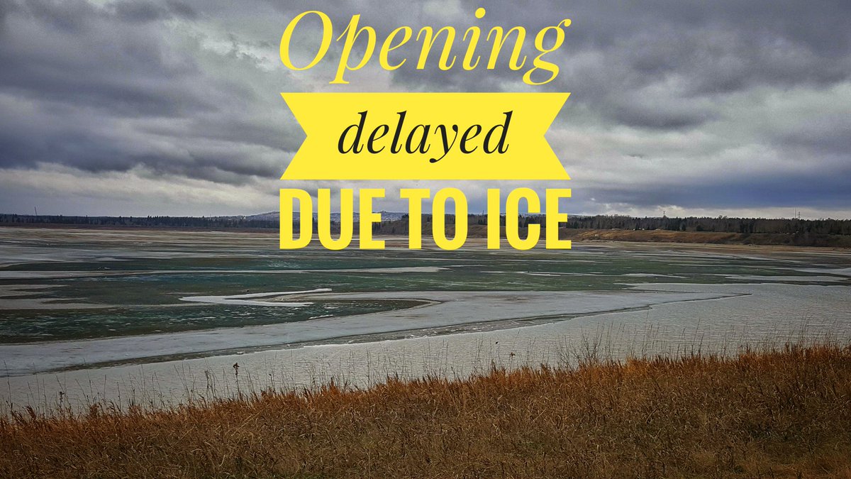 Reservoir opening delay: Due to ice on reservoir there may be a delay in the opening, please check out the Glenmore Reservior Status for updates - calgary.ca/CSPS/Recreatio… #GoAwayWinter
