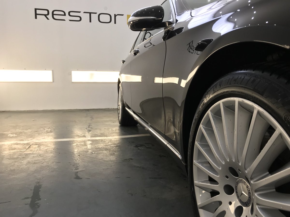 EBrillance's tweet photo. Rénovation complète restauration carrosserie avec traitement RestorFX #car #espacebrillance #MercedesAMG https://t.co/hBPXMcGIEx