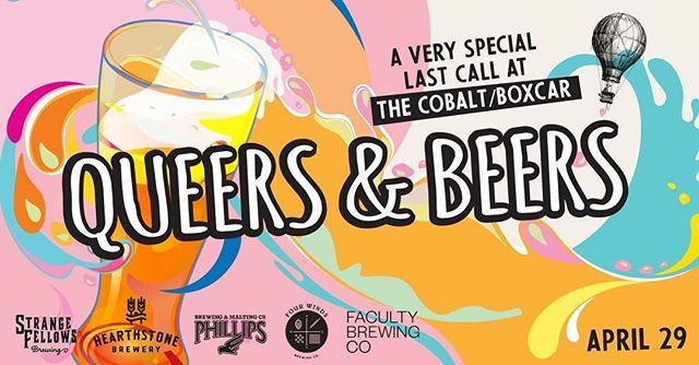 QUEERS &amp; BEERS tonight! Lots of amazing beers to try plus food trucks and DJs! It all starts at 5pm!