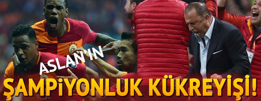 Aslan'ın şampiyonluk kükreyişi hry.yt/lXEu0