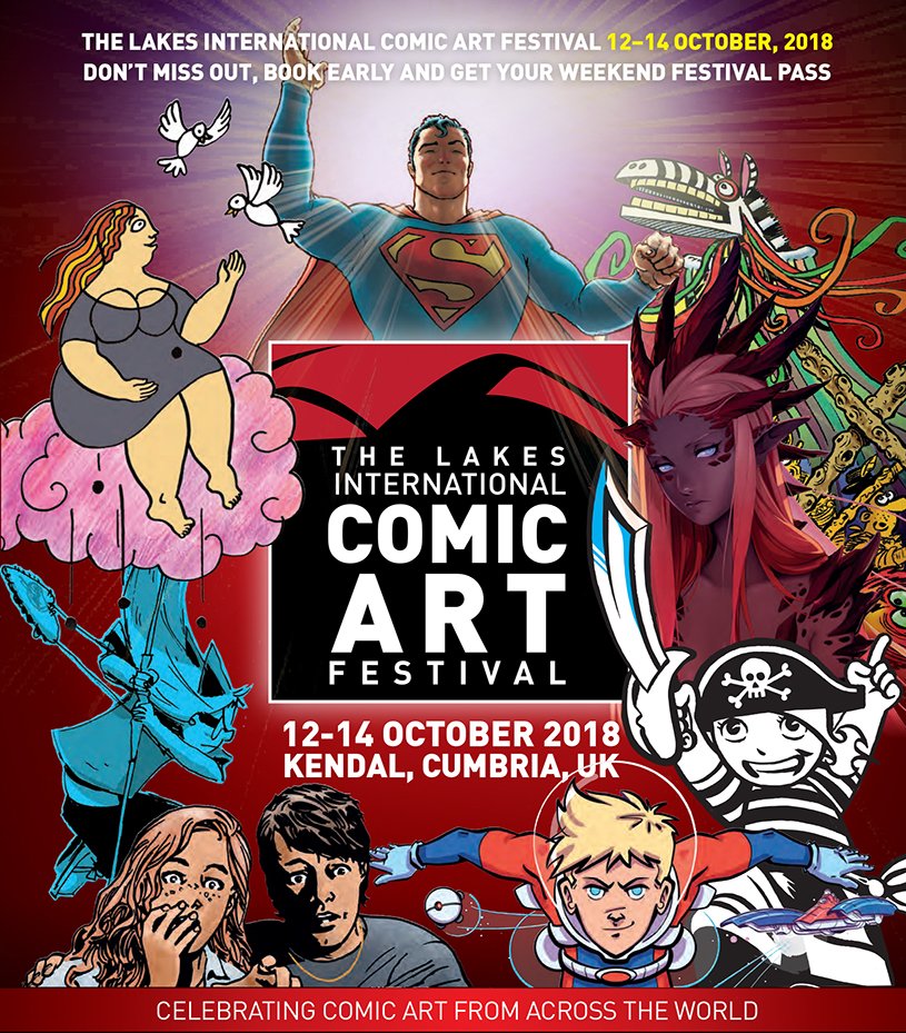 Momoguru_NFT's tweet photo. It's going to be awesome! Time to get you weekend festival passes. Join the world's most amazing artists and creators for a weekend of comics and creativity. See you in the Lakes this October https://t.co/48jhdrVJMj https://t.co/yQ5JpgafX2