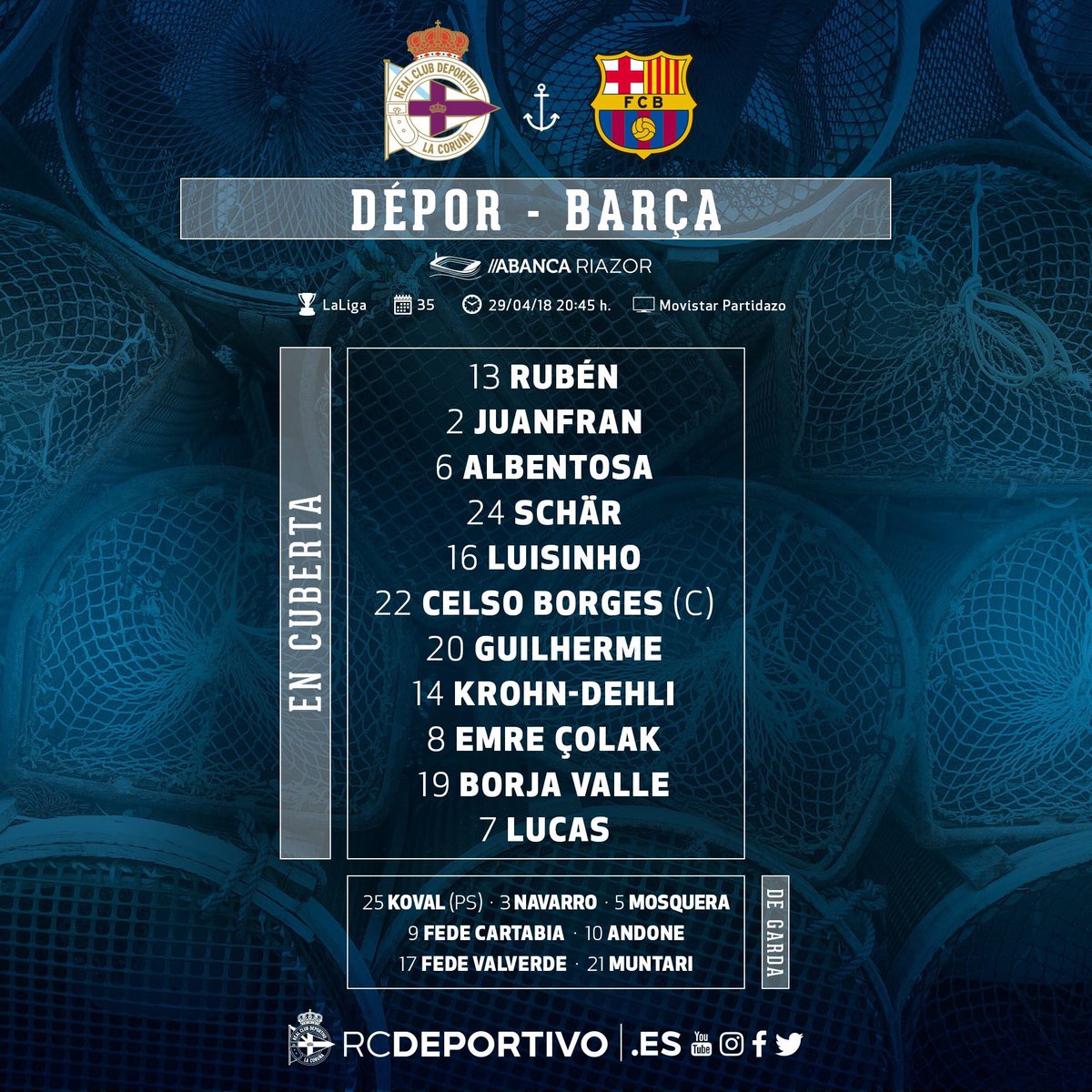 ArsenalRelevant's tweet image. Good luck to Lucas Perez who starts for Deportivo against Barcelona. #afc