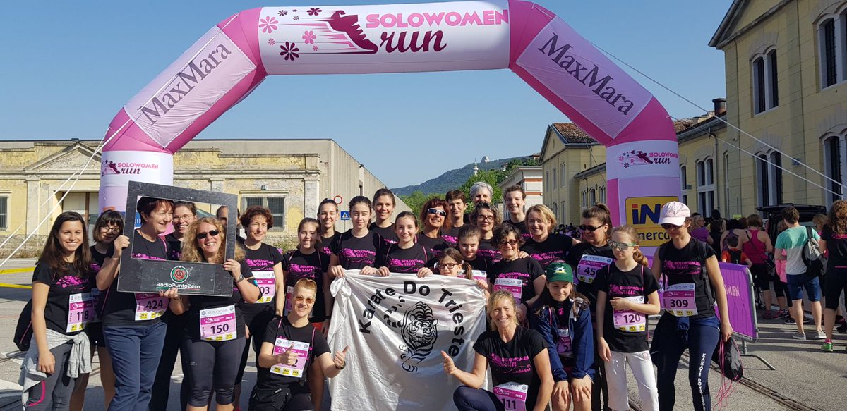 SoloWomen Run Trieste.
#karatedotrieste in gara con 63 iscritte. 2° gruppo più numeroso