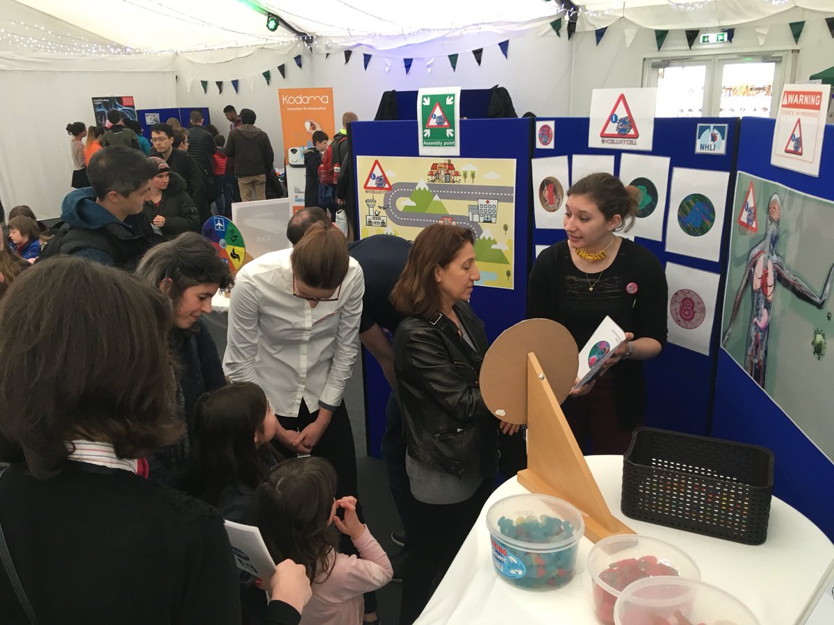 ICellMyCell's tweet photo. Huge thanks to all the people who helped make @ICellMyCell work so well this weekend and getting kids to talk science with symbols #universalscience #Impfest @imperialcollege https://t.co/8JkClBtNsj
