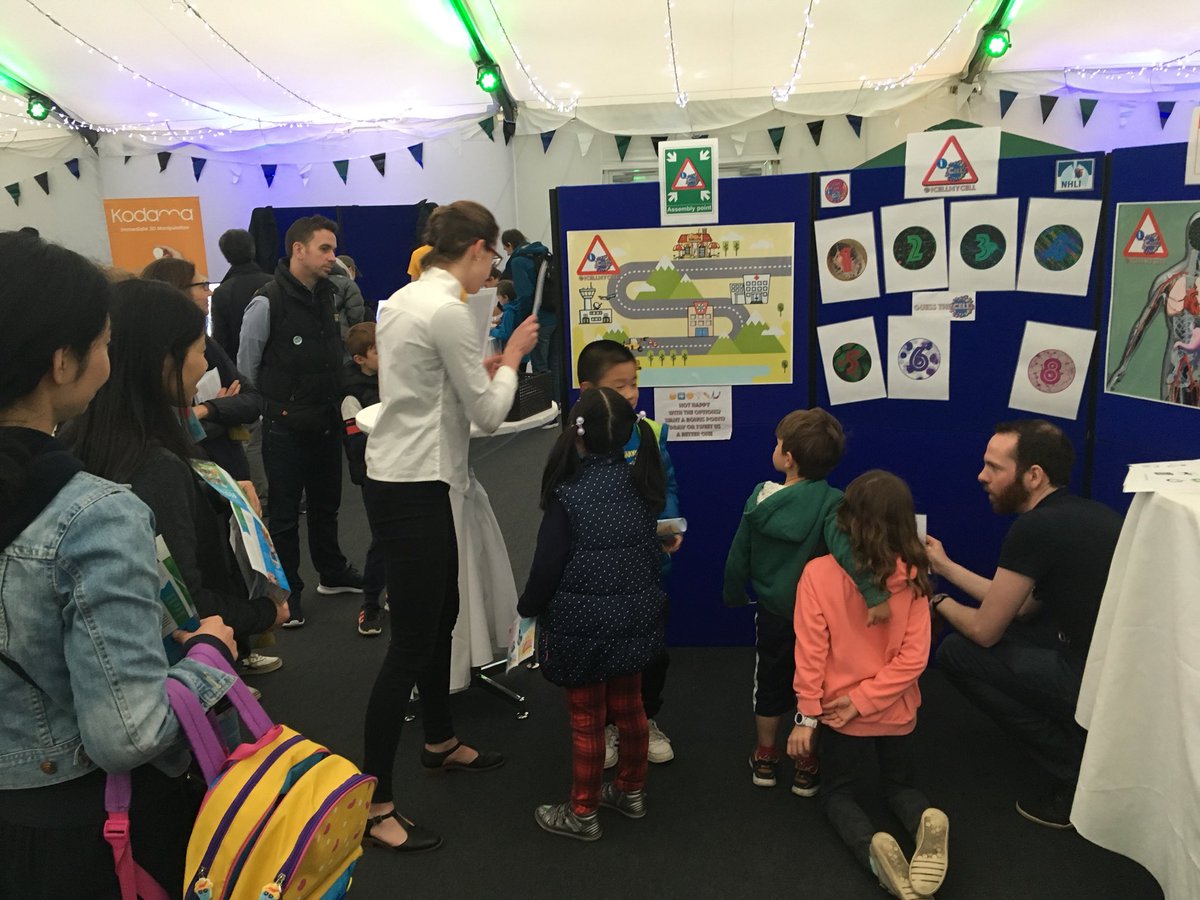 ICellMyCell's tweet photo. Huge thanks to all the people who helped make @ICellMyCell work so well this weekend and getting kids to talk science with symbols #universalscience #Impfest @imperialcollege https://t.co/8JkClBtNsj