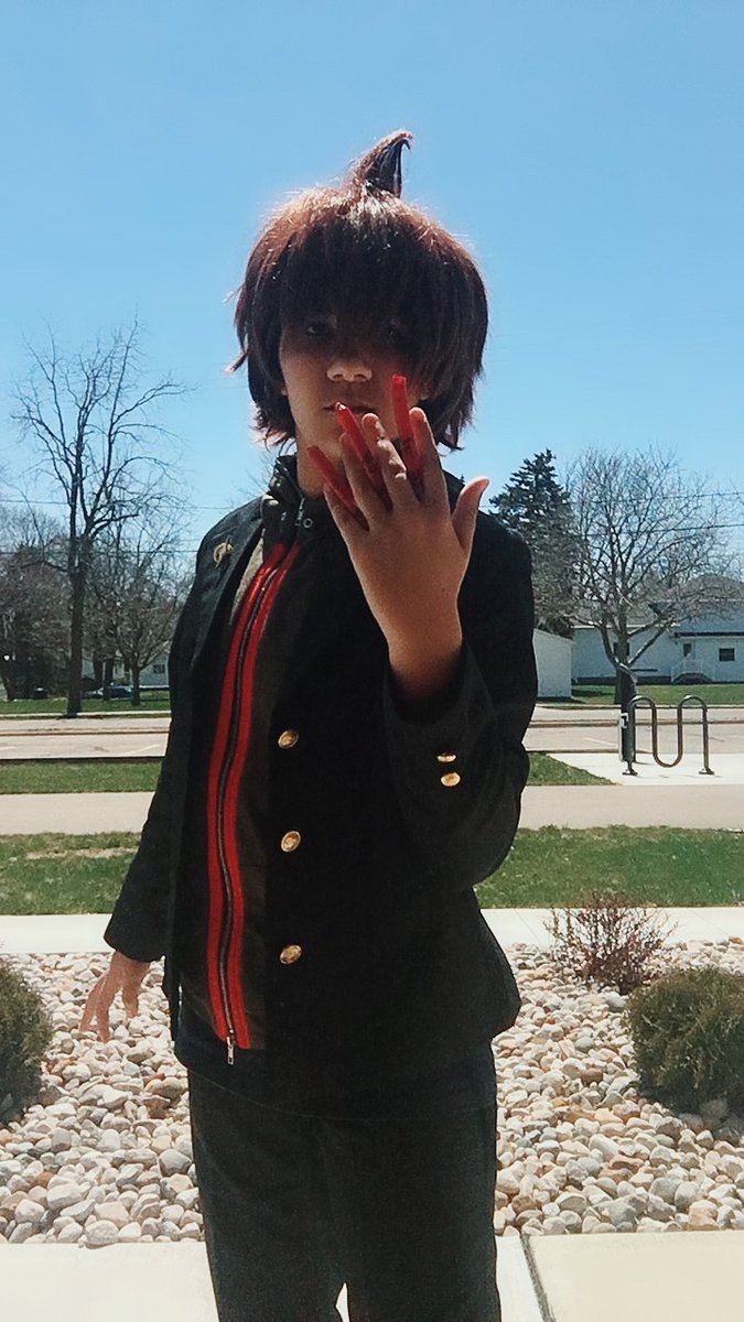 BagelCosplays's tweet photo. "SORE WA CHIGAU YO!"
I love cosplaying Makoto Naegi💞
#makotonaegicosplay #makotonaegicosplay #ultimateluckystudent #ultimateluckystudentcosplay #danganronpa #danganronpacosplay #danganronpathh #sdr2 #drv3 #videogame #cosplay #michigan #michigancosplay #michigancosplayer https://t.co/FJNn3aj89f