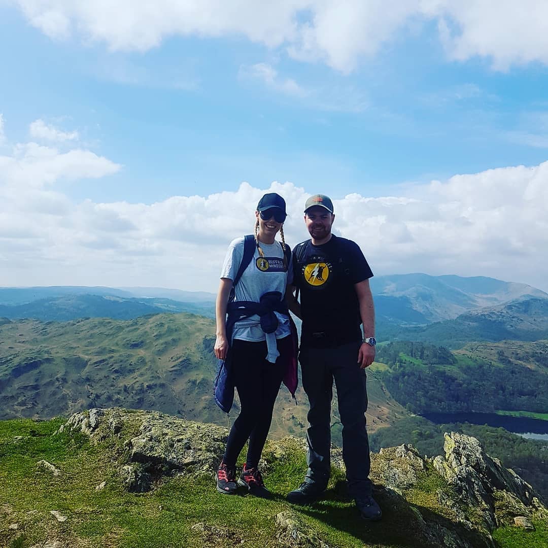 Was tough yesterday but so worth it! Climbing the ambleside horseshoe pass mountain everyone done amazing!