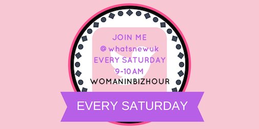 You spoke! 👄
We listened! 👂🏼
Launching this Saturday #womaninbizhour 🚀
9 - 10am
Do join me @whatsnewuk and lovely Sharon <a href="/neithtextiles/">Sharon</a> aka Mrs Scarf
For a massive 130K RT