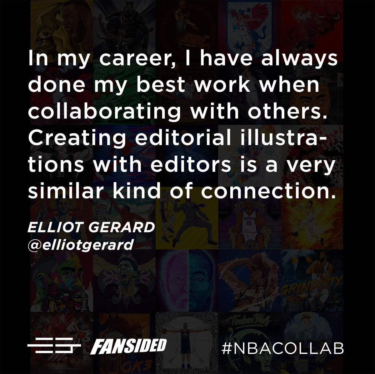 The_Step_Back's tweet photo. Zach LaVine is rising. Check out his #nbacollab illustration by @ElliotGerard and Peter Richter, and the rest of the series here: https://t.co/78OvpLj84I https://t.co/luHpAhvTrZ