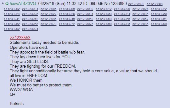 dmills3710's tweet photo. #QPatriots #UnitingTogether 🇺🇸🇮🇱🇬🇧🇨🇦🌐🔔
#ForGodAndCountryAndWorld #EndChildTrafficking .@POTUS #PrayForOurMilitary
@Merphy1973 @mflynnJR @JamieJALFT https://t.co/9Oa61PQrK4