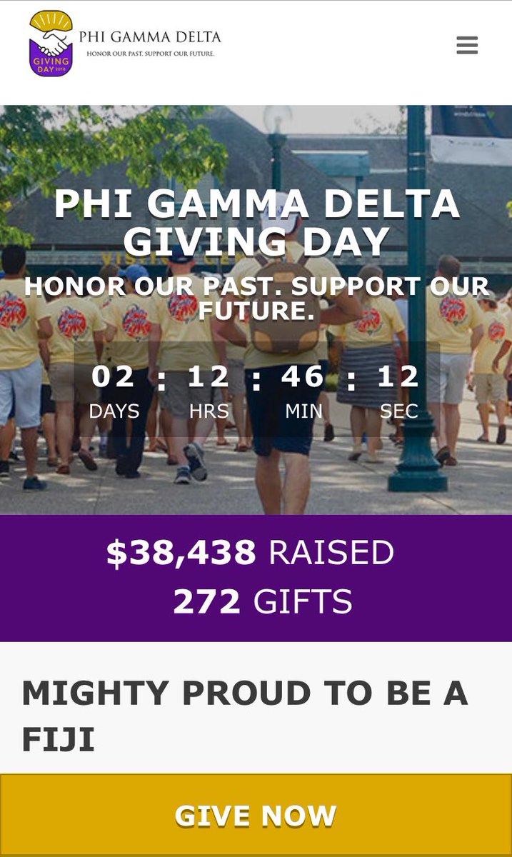 PhiGamHQ's tweet photo. We are off to an amazing start so far. Don’t miss out on your chance to be a part of the big day! #PressOn170 https://t.co/TFzP4MoKcP https://t.co/wji4OsP3au