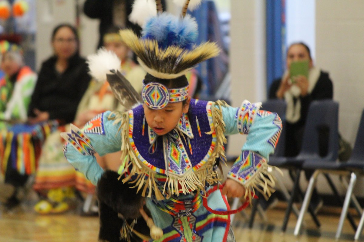 What an honour it was to have a pow wow in our school!  We loved every minute of it. #respect to our @CCSD_edu indigenous students who came to proudly represent First Nations culture. Thank you <a href="/Aehoule/">Angela Houle</a> for organizing the event.