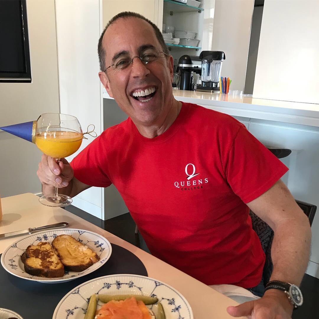 Happy birthday to our alum, Jerry Seinfeld 76! :  