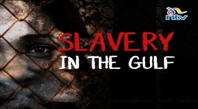 ntvkenya's tweet photo. Every year hundreds of Kenyans leave the country to find greener pastures in the gulf but is it all that rosy? Rose Wangui brings you sad stories from those who were lucky to come back and  relatives who have lost their loved ones and #SlaveryInTheGulf https://t.co/v48Y7Y3F86