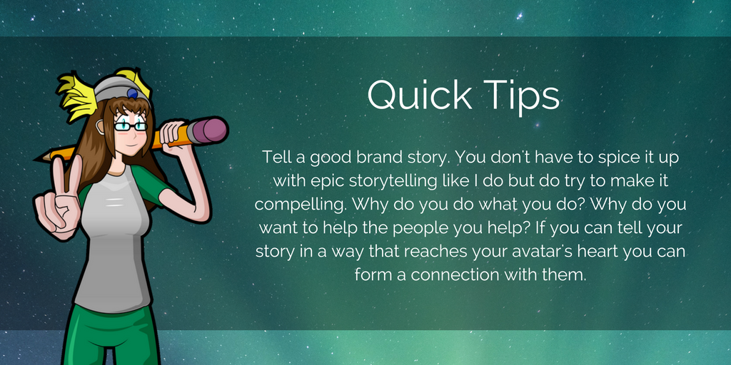 ValkDesignHQ's tweet photo. Tell a good brand story!

#QuickTips #Branding https://t.co/O6AQpRHdIo