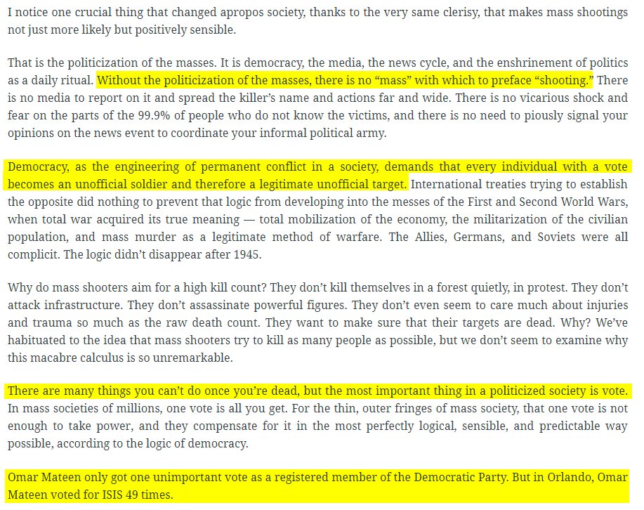 Like I& #39;ve said before, the death squad is the most democratic institution ever invented.