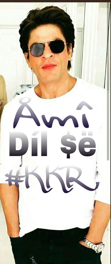 imsrkrahul's tweet photo. @iamsrk sir we won ... We won 😘😘😘😘😘😘#Jabra_FåÑ
Ami dil 💕 se @KKRiders #love u sir https://t.co/tCbAAPWffL