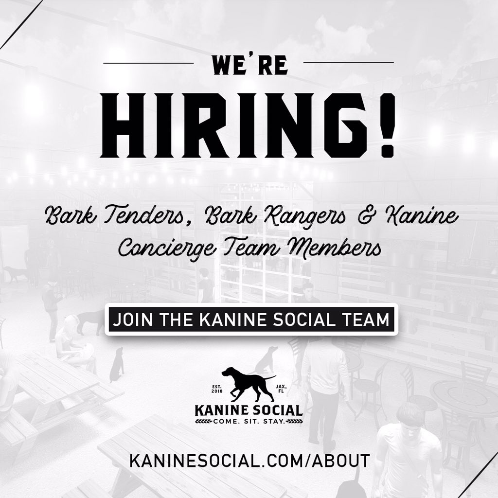 We're hiring! Join our team:
KanineSocial.com/about