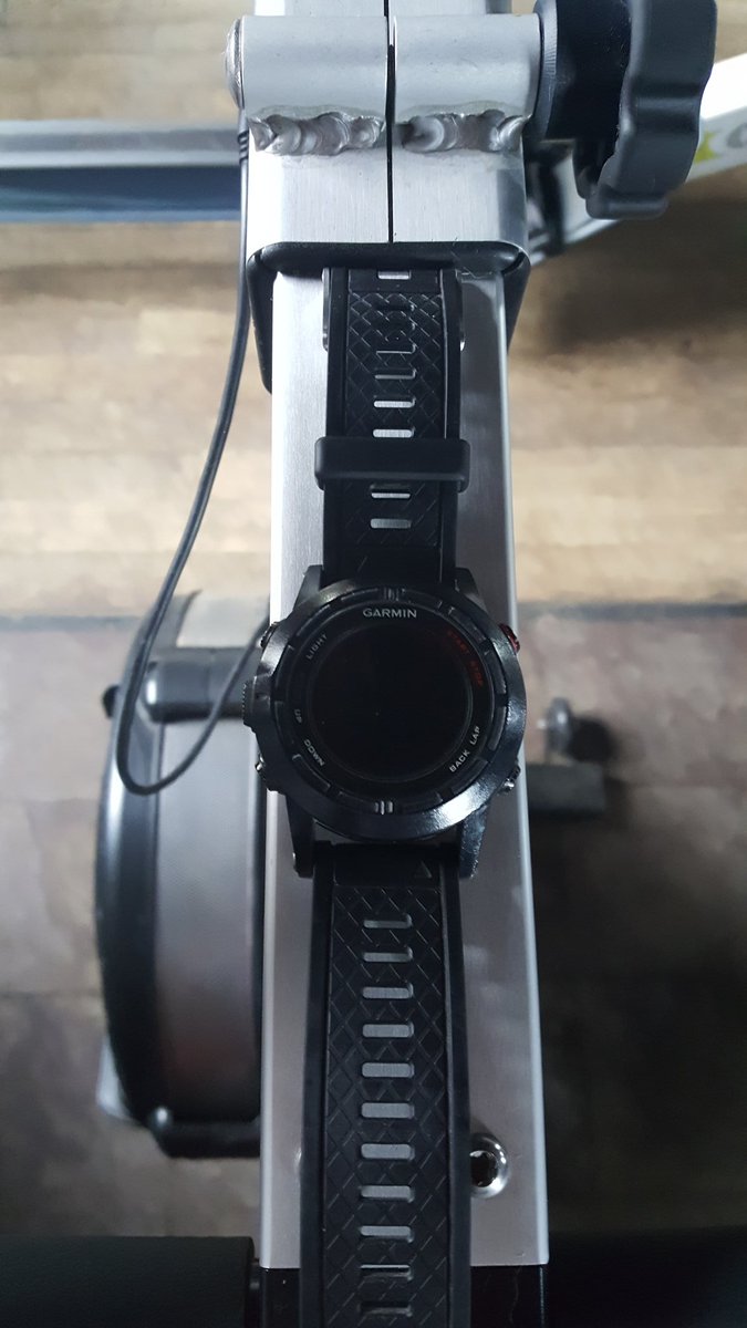 emily_schmieg's tweet photo. After 4 years, 1000s of miles of blood, sweat and tears, a world champions bronze and countless hours of abuse the fenix has flamed out @Garmin #rip #fenix2 https://t.co/6sObsy9mGM