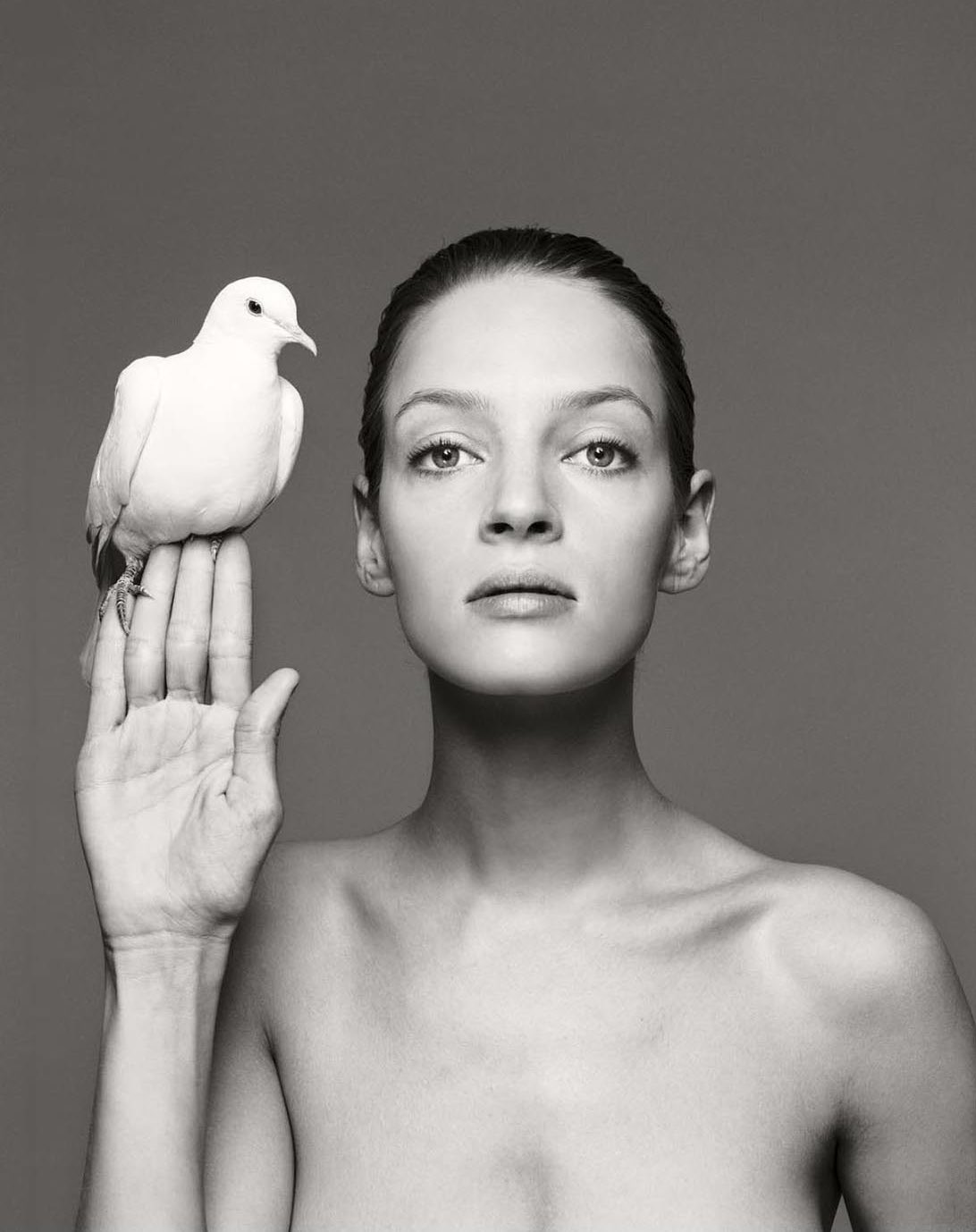 Happy Birthday Uma Thurman
Photographed by Richard Avedon - New York, 1996 