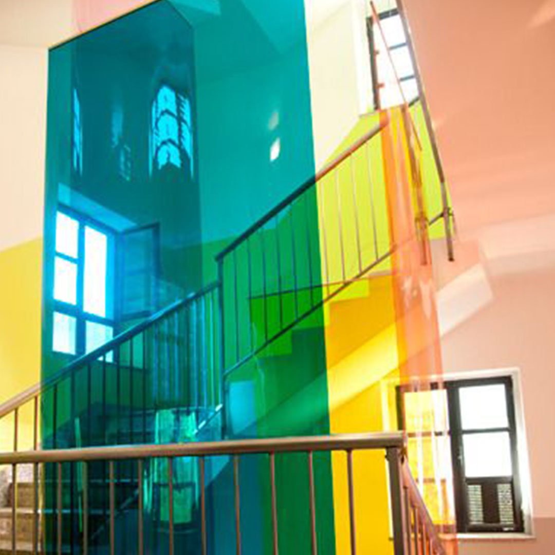 builtnicely's tweet image. Thinking this memorizing colored glass piece from the "paradise" exhibit by The Royal College of Art is definitely giving us some major #designinspo this Friday.#color #inspo #colorinspo #designinspo #RCA #milan #paradise