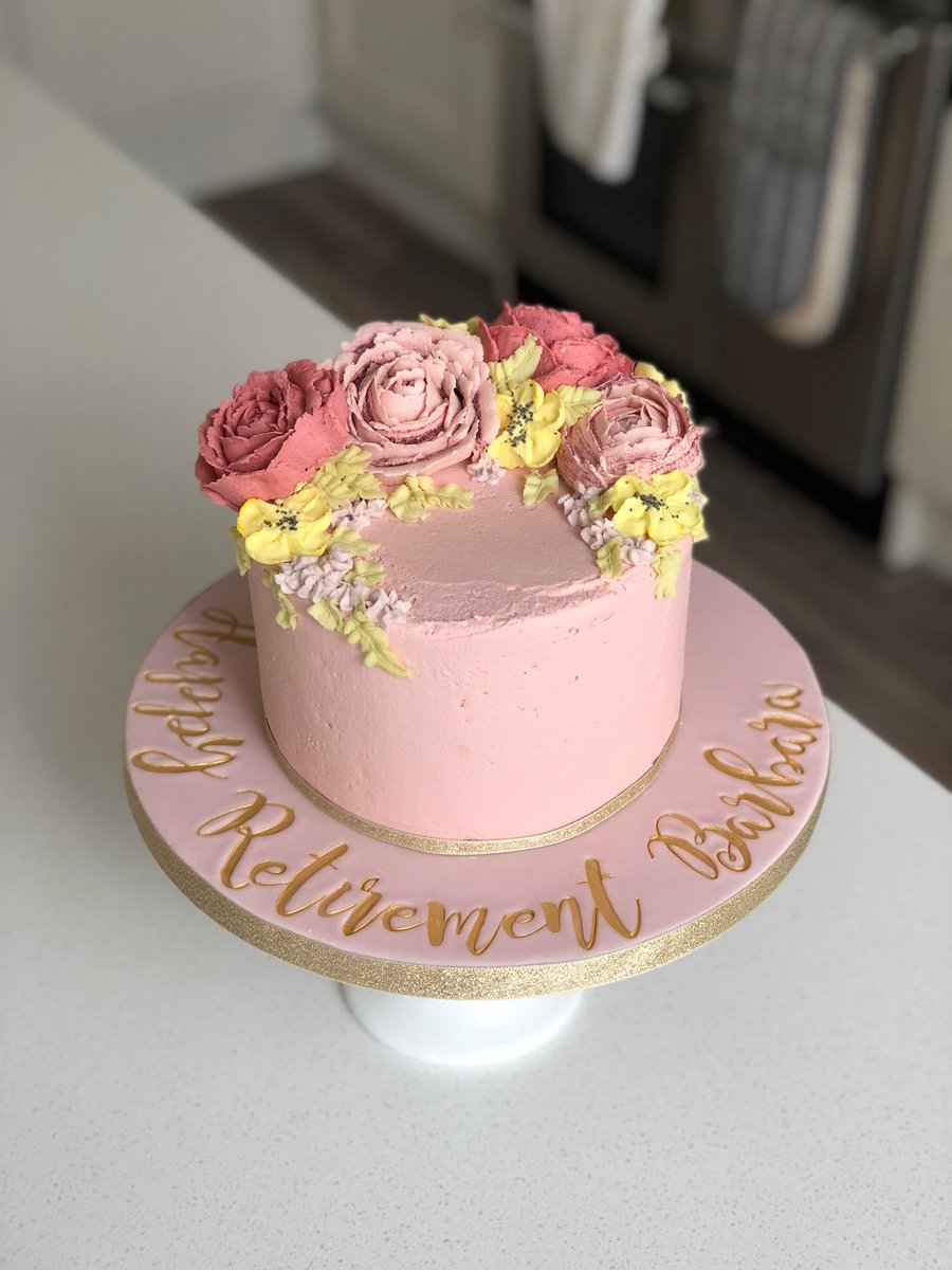 Sophia Rose Cake Design On Twitter Happy Retirement Cake For