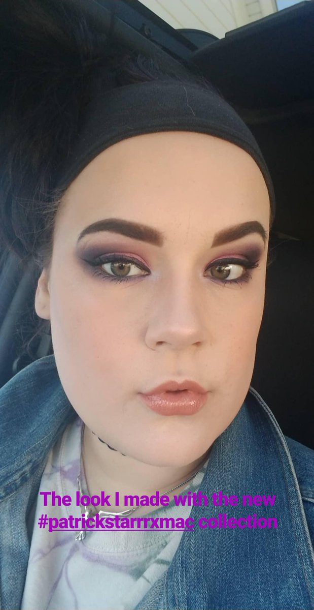 CrazyElvisGirl's tweet photo. ~ I love this new collab so much so pretty! I had a great time creating this spring smoky shadow look! #patrickstarrrxmac #mesochic @patrickstarrr @MACcosmetics ~ https://t.co/8Yjq8iCnbf