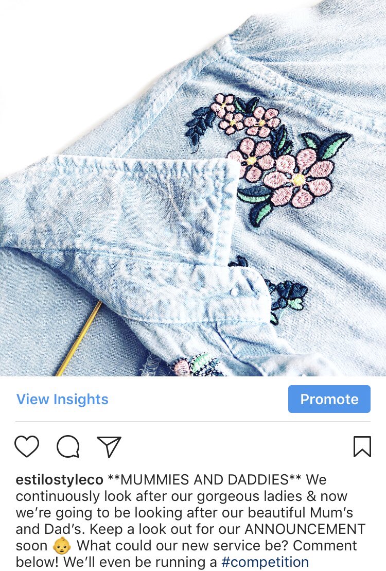 EstiloStyleCo's tweet image. More hints for our brand new service coming soon. Mummies &amp;amp; Daddies, Keep a look out 👶