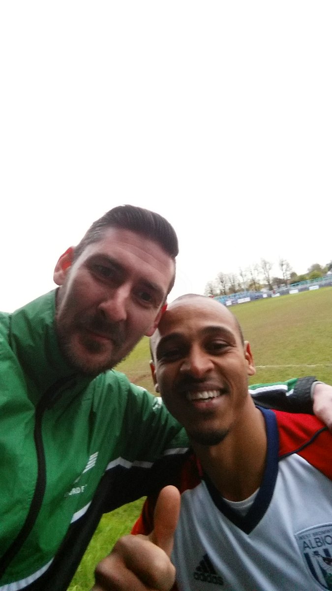 wardyjay's tweet photo. A absolute pleasure to meet you @OdemwingieP  great to see you in a baggies shirt again #boingboing https://t.co/6dxvDioFST