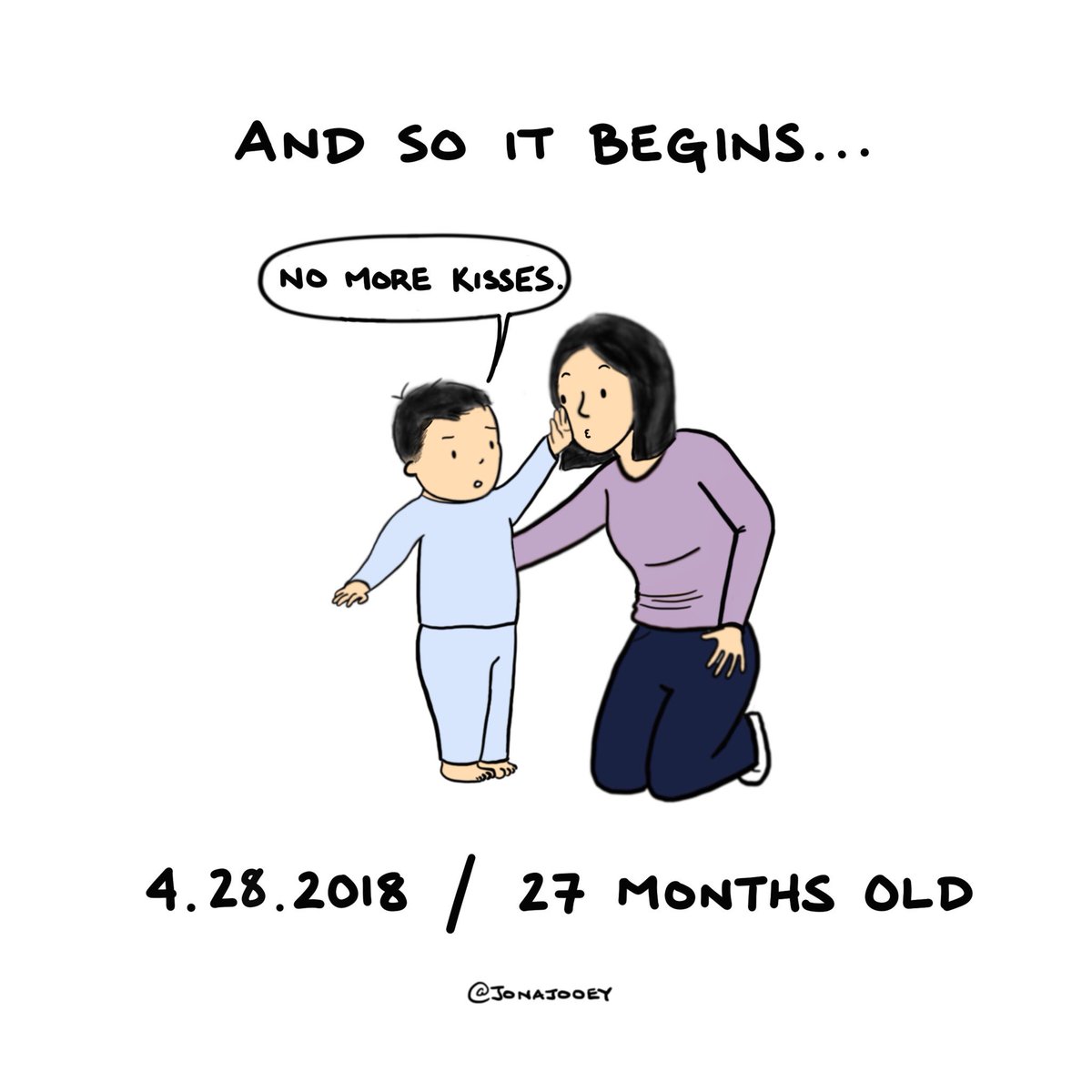 jonajooey's tweet image. Sort of breaks my heart to witness this, but 27 months is a pretty good run...right?? 😕💔
___________________
#BeginningOfTheEnd #TheyGrowUpTooFast #Toddlerhood #MomHumor