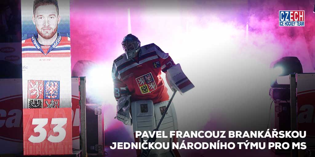 webhokejcz's tweet photo. Jedničkou #narodnitym 🇨🇿na #mshokej v Kodani by měl být Pavel @Francik_3 🙌 https://t.co/2GNB92J2aO
