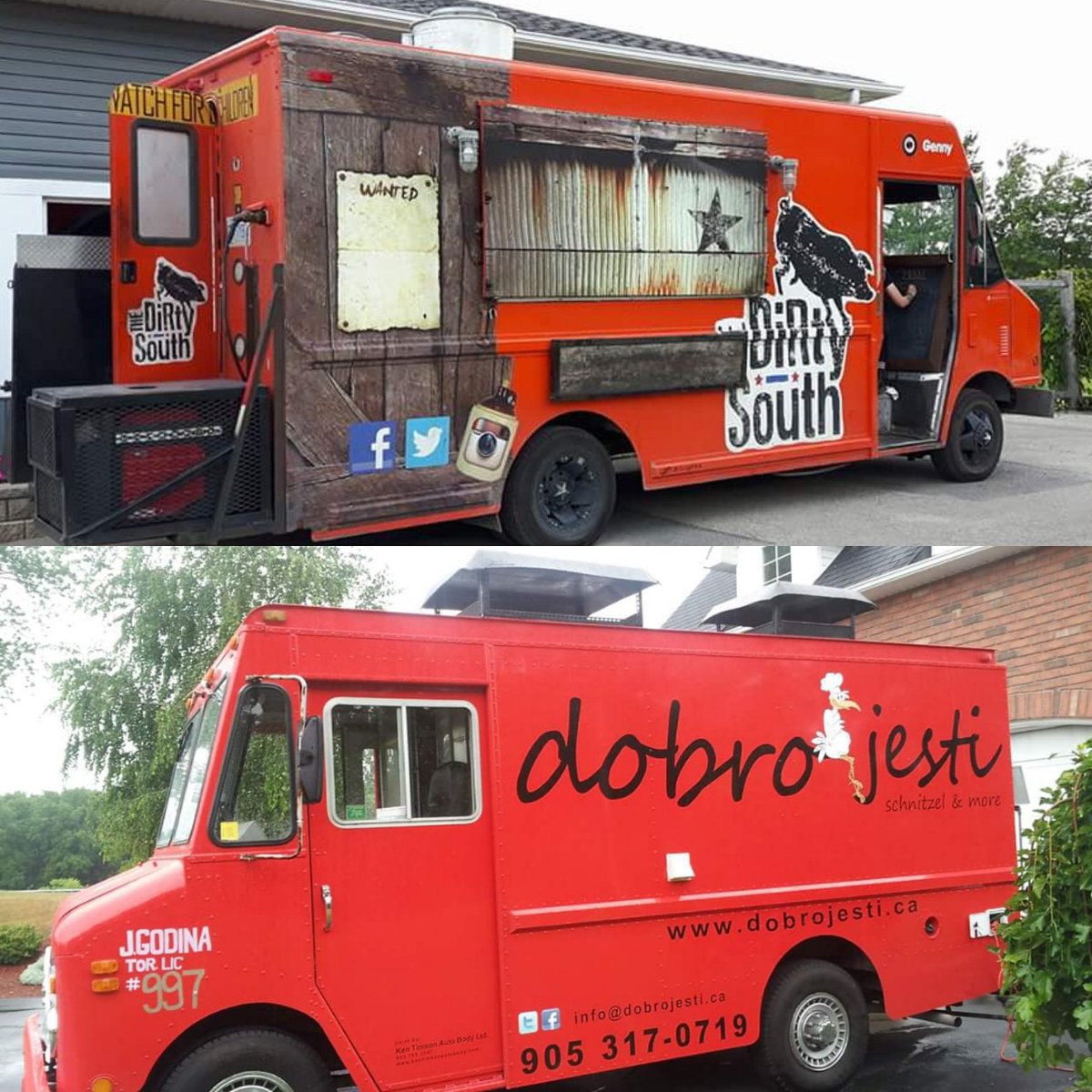 This Wed #UGGFoodTrucks <a href="/dirtysouthtruck/">The Dirty South</a> <a href="/dobrojesti/">dobro jesti</a> Come get some #dirtysouthernlove or #schnitzelfaced #HamOnt