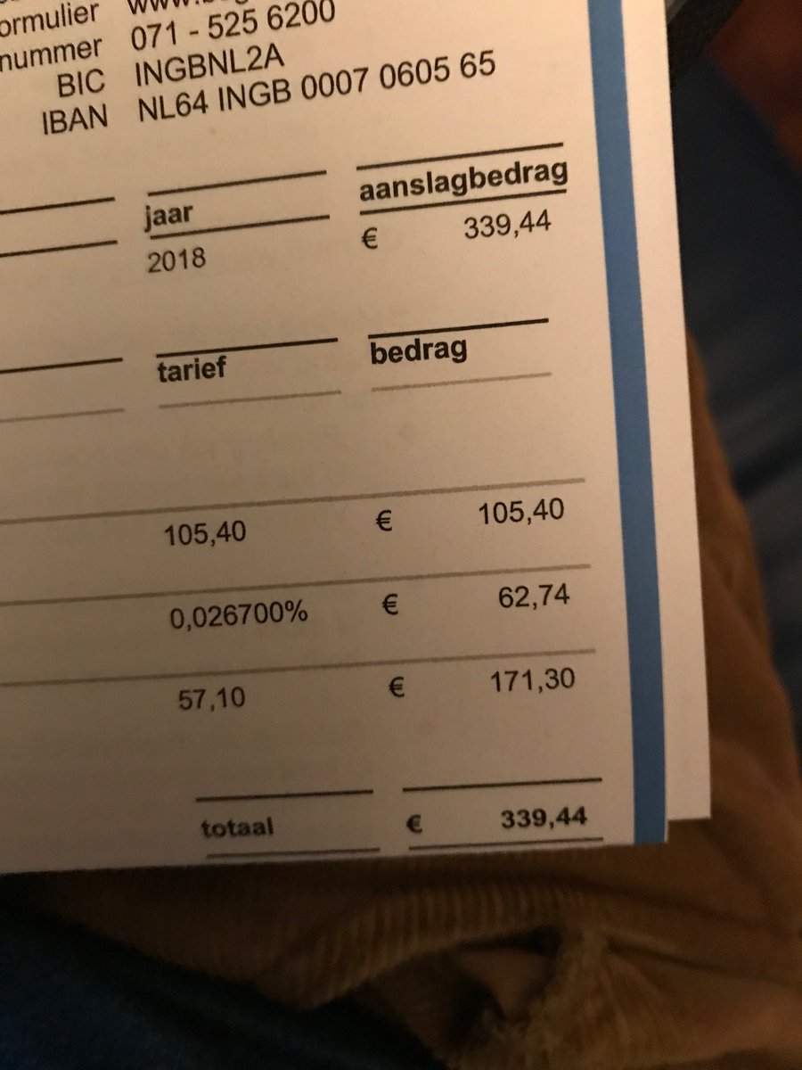 Martin1960's tweet photo. Kunnen ze die irritante waterschapsbelastingen en gemeentebelastingen niet #aftrekbaar maken van de inkomstenbelasting...? 😠 https://t.co/oK5UhkQZQv