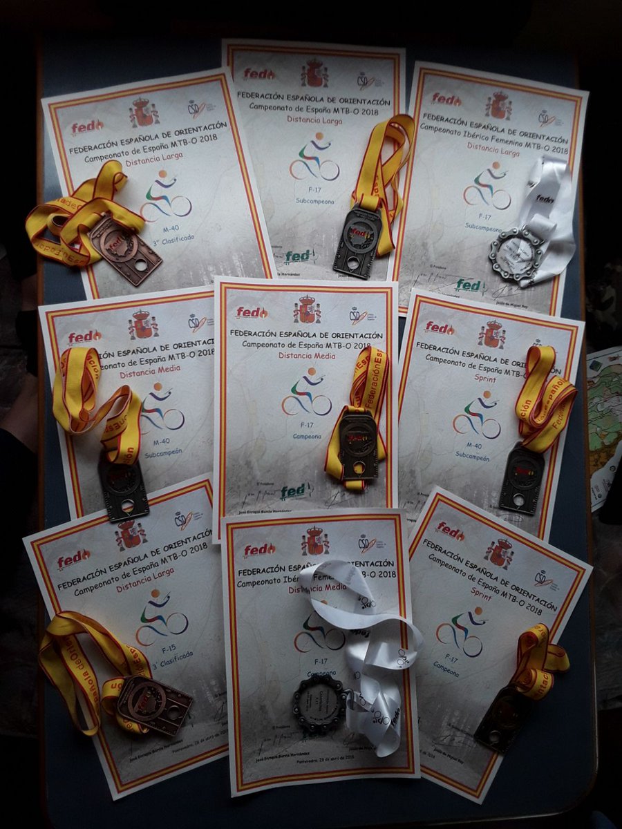 asturiasorienta's tweet photo. Cosecha de Medallas en el @CEmtbo2018 del @pilonadeporte ASTURIES, gracias Campeones!!! @fedo_org @asturiasorienta @InfiestoAstur https://t.co/h7s55ch0rP