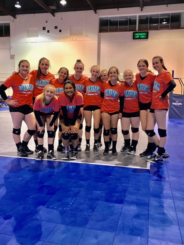 DynamixVBC's tweet photo. 17black finished Far Westerns in 19th place. It was a weekend full of competitive volleyball and we are proud of them! 
💜🏐 https://t.co/hj5dNzcPrt