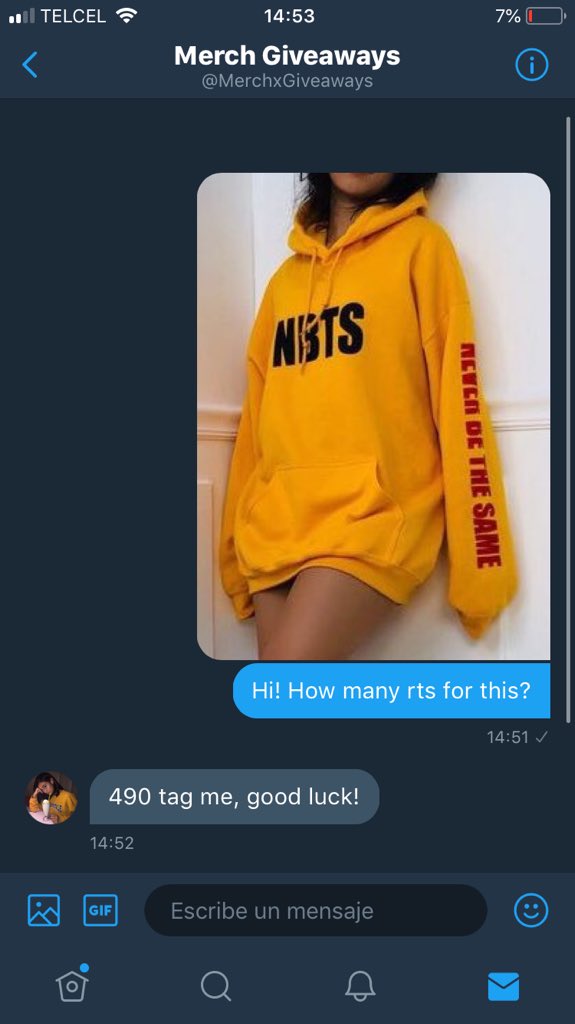 darkdubtwc's tweet image. Necesito 490 rts para poder ganar esto, ayudenme por favor! 🙏🏻🙏🏻 
@MerchxGiveaways 
Please help me!!!!😭😭😭😭