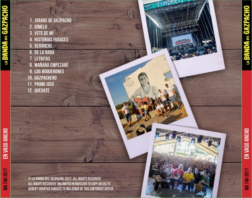 LBDGazpacho's tweet photo. Nuestro disco gazpachero EN VASO ANCHO y todas sus canciones, ya disponibles en @YouTube Toma que tomaaa! @LBDGazpacho Vamosss! https://t.co/bEieTOwpdY