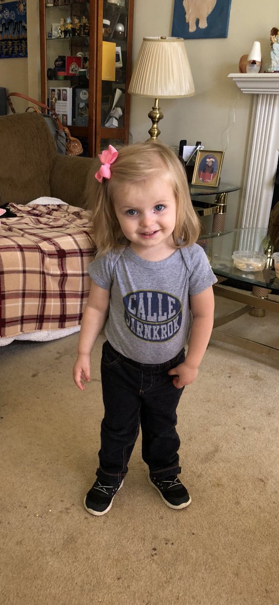gnat65's tweet photo. My granddaughter knows! #Ironhook #Preds #StandWithUs https://t.co/yx1gFncFIr
