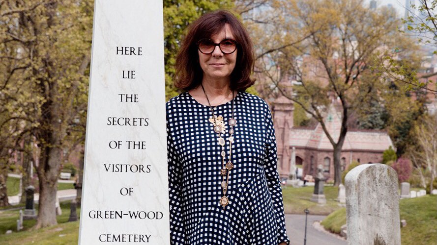 creativetime's tweet photo. One year ago today, we inaugurated #SophieCalle’s #HereLieSecrets. Haven’t seen it yet? Don’t worry, it’s on view at @GreenWoodHF for 24 more years! https://t.co/h190qFsXKv