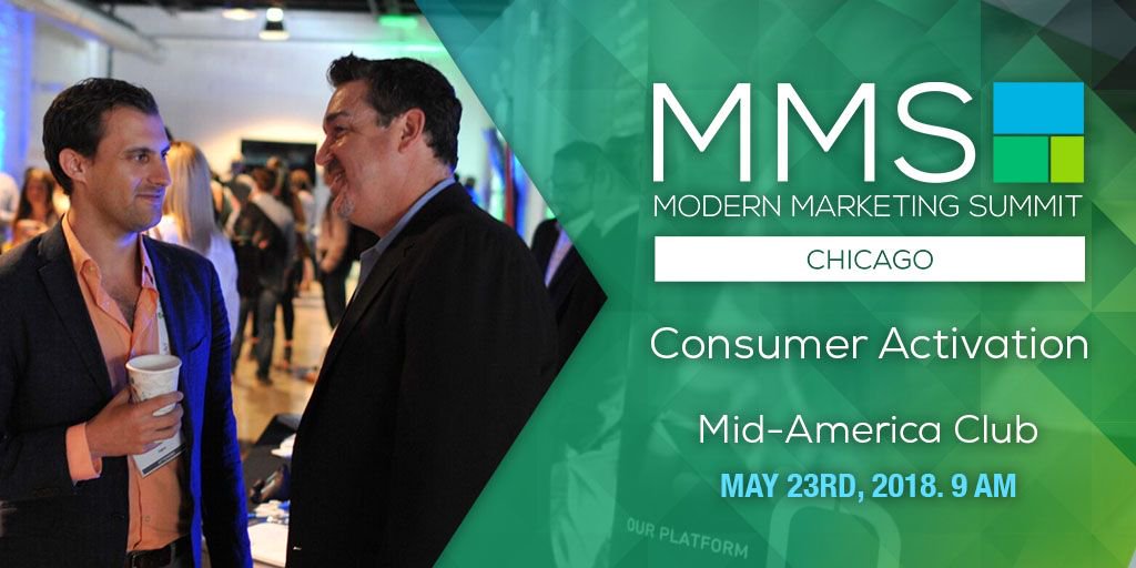 ModernMSummit's tweet photo. Are you an expert in #ConsumerActivation and interested in moderating Roundtables at #MMS18 Chicago? Apply to be a moderator now: https://t.co/DxZMBVpuUc https://t.co/9mnQrDtHaj