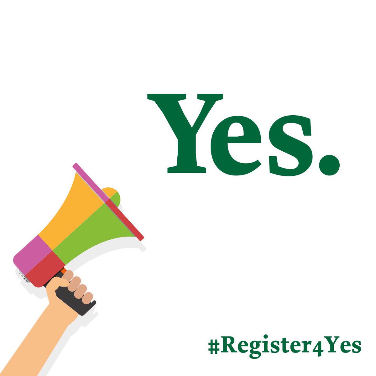 Together4yes's tweet photo. This is your invite to National Register for Yes day, this Wednesday May 2! This is the day to get your forms signed and posted, or to remind that forgetful friend! Tag a forgetful friend in the comments! #register4yes https://t.co/fe4RfB6Wlt https://t.co/TaaoZHjXMI