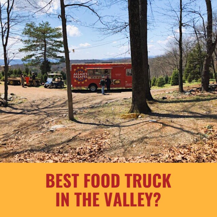 AllanFalafel's tweet photo. Whether we’re parked roadside, in a field, in a parking lot or high above a tree farm with a killer valley view, we hope Allan’s Falafel has your vote for the BEST Food Truck in the Hudson Valley!

Cast your vote TONIGHT, 4/29 by 11:59 p.m: https://t.co/JUrgEuIkvl
#falafeler https://t.co/tNn33XfvRU