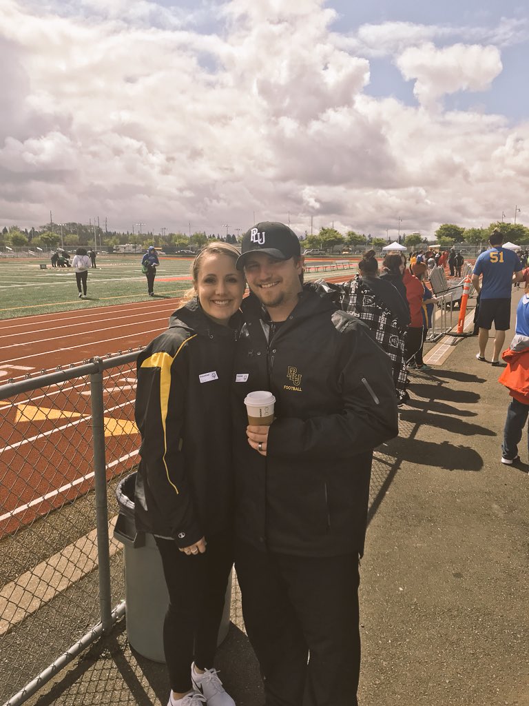 Great day at the Special Olympics Track &amp; Field events. Lots of Lutes serving from multiple sports. <a href="/PLUFootball/">Pacific Lutheran Football</a> reppin the whole day. #GoLutes