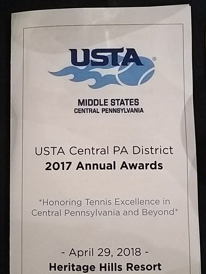 MmeFloess's tweet photo. Very proud that this afternoon Ron was honored as the @usta Central PA High School Coach of the Year 👏 @LtownAthletics https://t.co/Yvc0HVkMlS