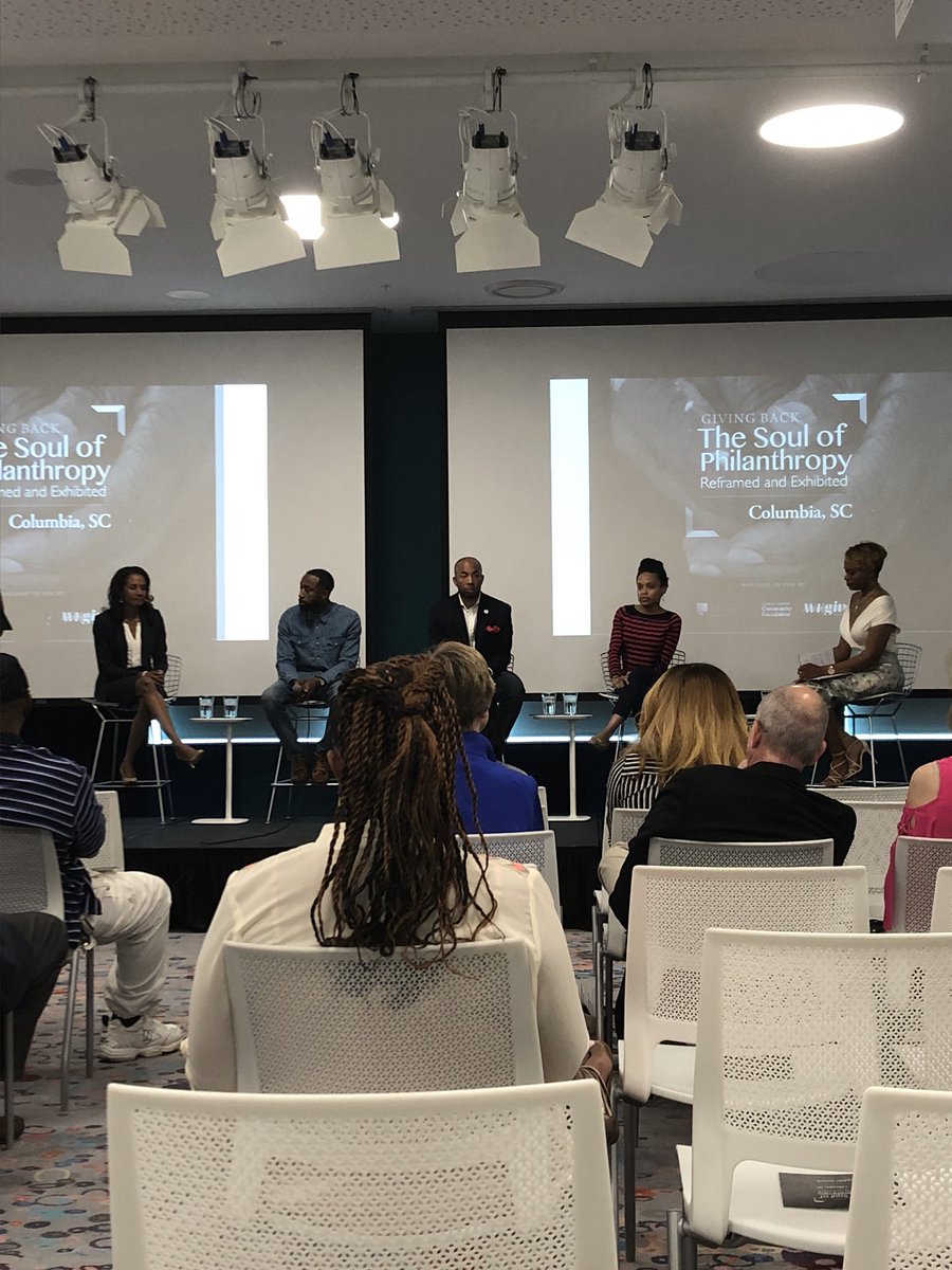 TSOPCola's tweet image. Panelists with the @teamTENTH sharing about their philanthropy experience. #Getyourgiveon #TSOPcola