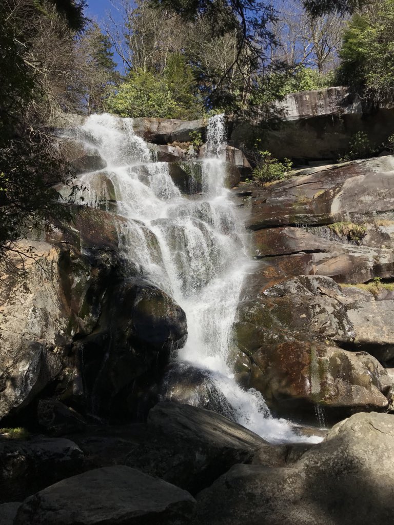 Weslbear's tweet photo. I am sending this from Ramsay Cascade https://t.co/CMzUoolNw4