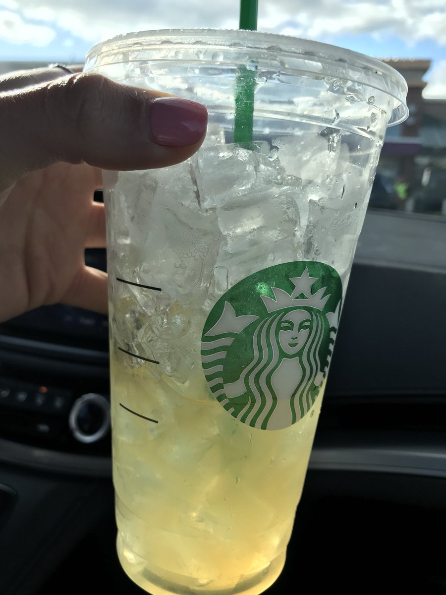 Hey <a href="/Starbucks/">Starbucks</a> could I have a little green tea with my $4 cup of ice?