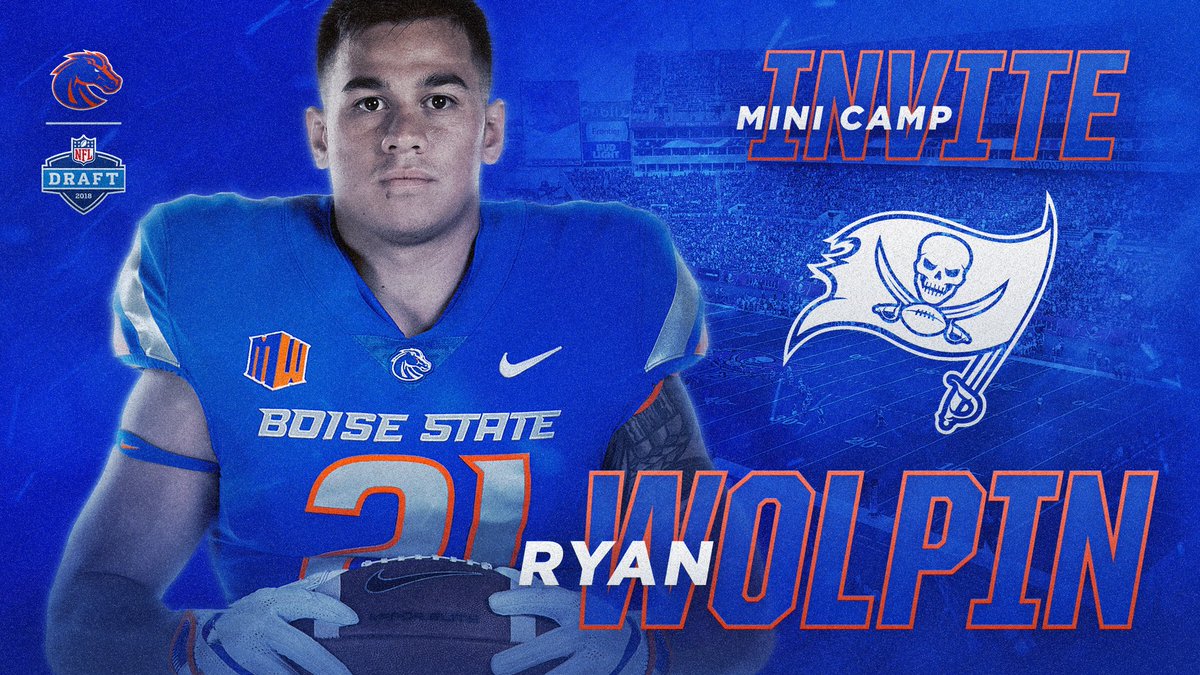 BSURecruits's tweet photo. Congratulations @ryan_wolpin on your Mini Camp Invite with the @Buccaneers!

#OnceABroncoAlwaysABronco 💯

🔷#BleedBlue🔷 https://t.co/eKmtI17mxl